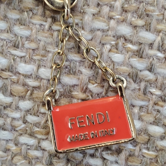 Authentic Vintage Fendi Baguette Charm Necklace - Picture 5 of 10